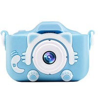 Camera foto digitala pentru copii X5, functie foto/video, 12MP, Jocuri, Blue