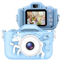 Camera foto pentru copii NYTRO X5 Unicorn, functie foto/video, 12MP, Jocuri, Blue