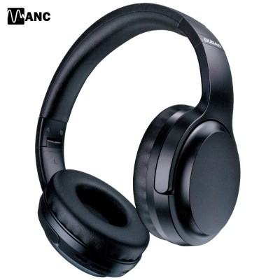 Casti Wireless Over-Ear NYTRO X22 Pro, ANC, Bass, Bluetooth 5.3, Autonomie 25 ore, Black