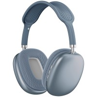 Casti over-ear wireless NYTRO P9, Bluetooth 5.0, Bass, 40mm, AUX, Radio FM, Blue