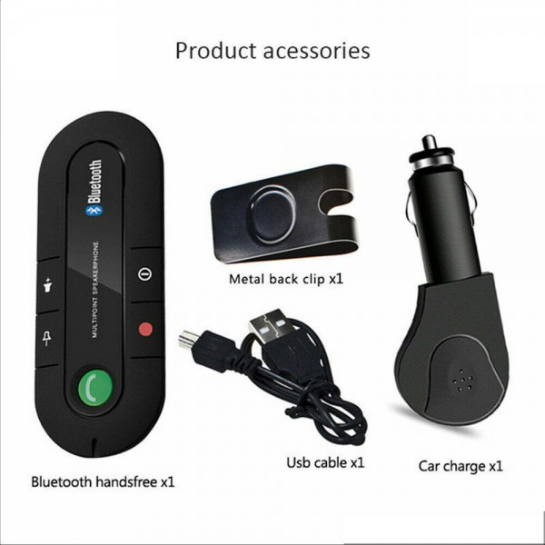 Car kit handsfree NYTRO i1, Bluetooth + EDR, Multipoint 2 dispozitive, Autonomie mare