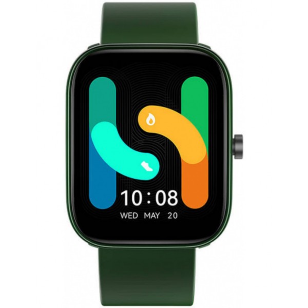 Ceas smartwatch Haylou GST Lite Green, Bluetooth, 1.69-inch Touchscreen, IP68