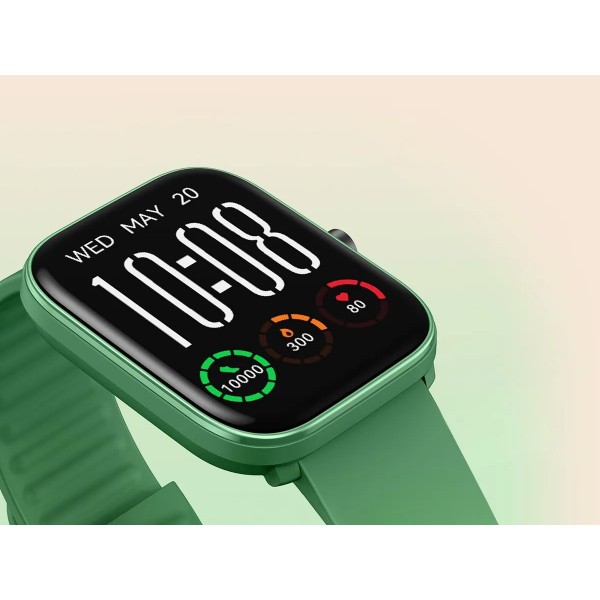 Ceas smartwatch Haylou GST Lite Green, Bluetooth, 1.69-inch Touchscreen, IP68