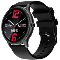 Ceas smartwatch SW-100, Pedometru, Monitorizare somn si sanatate, Notificari, Bluetooth 5.1, Black