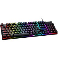 Tastatura Gaming NYTRO TF-Wolf-20, USB, Iluminare RGB, Negru 