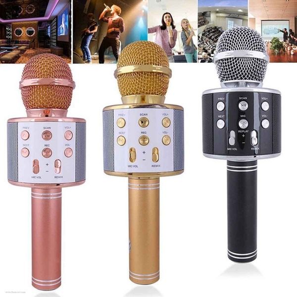 Cyber ​​space burst To give permission Microfon Karaoke NYTRO pentru Copii, Bluetooth, Functie Ecou, Difuzor  Sunet, Schimbare voce + 1 GRATIS